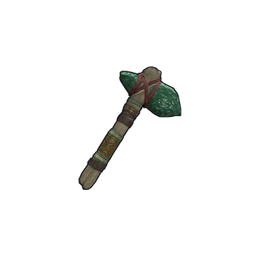 Aztec Jade Hachet