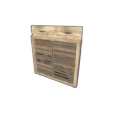 Legacy Wooden Double Door