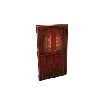 Lunar Horse Fortune Wooden Door