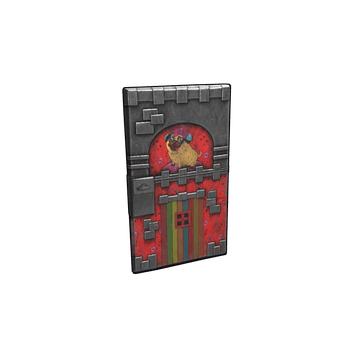 Pug Tower Door