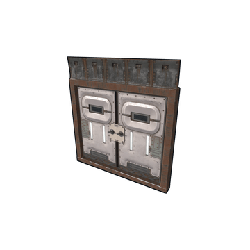 Space Station Armored Double Door