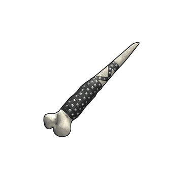 Studded Bone Knife